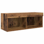Unidades de pared para TV 4 pcs Madera vieja