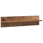 Unidades de TV de Pared con LED con LED 6 pcs Madera vieja
