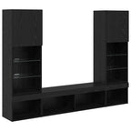 Unidades de TV de Pared con LED 5 pcs 40,5 x 30 x 102 cm