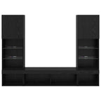 Unidades de TV de Pared con LED 5 pcs 40,5 x 30 x 102 cm