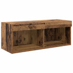 Unidades de pared para TV 6 pcs Madera vieja