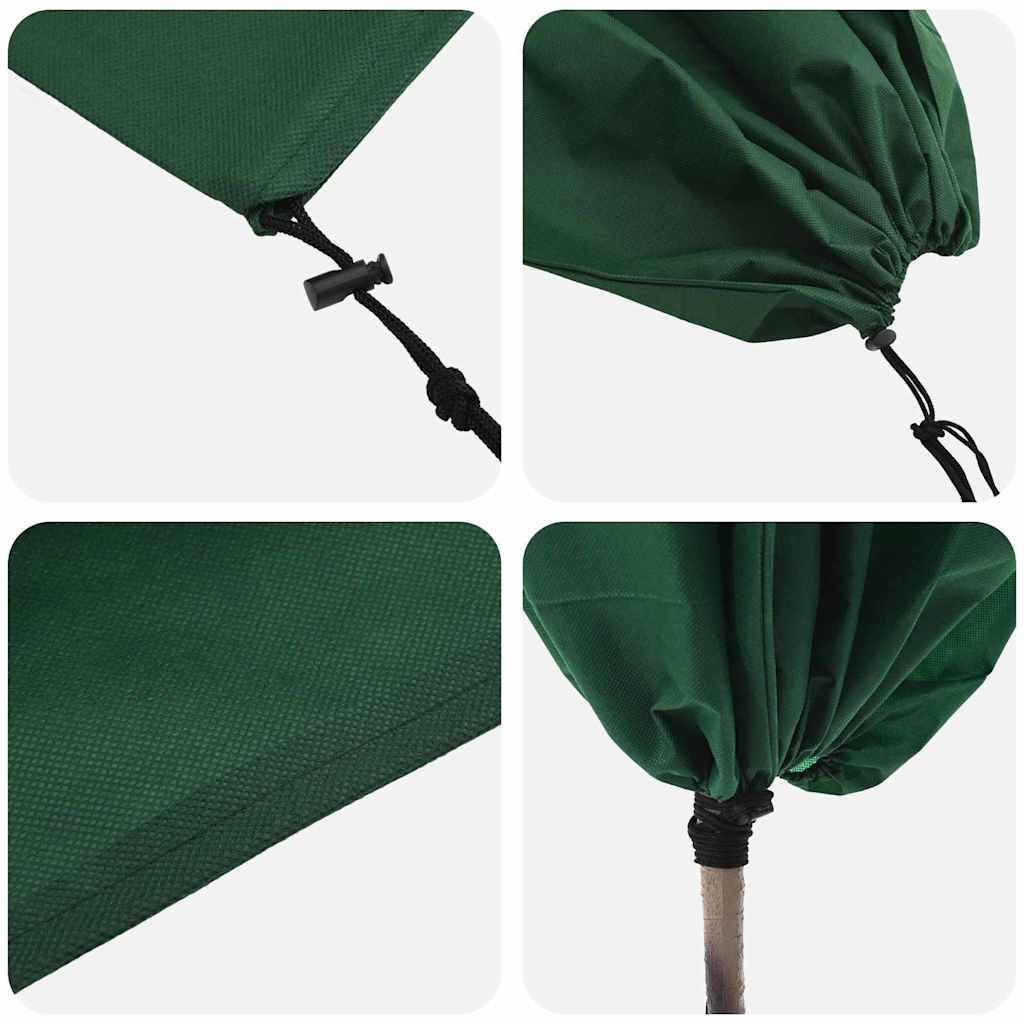 Cubiertas de Forro para Protección contra el Frío 10 pcs Verde