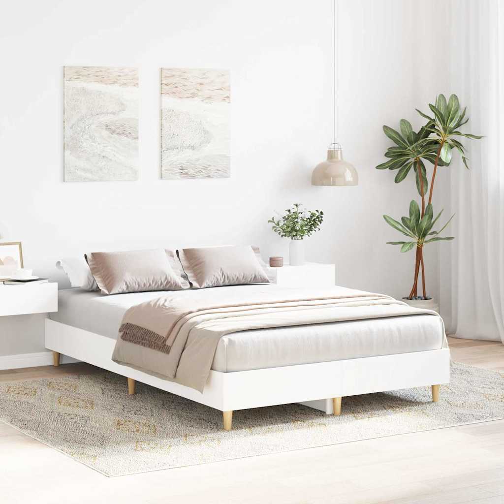 Estructura de cama 137 x 190 cm Madera de ingeniería