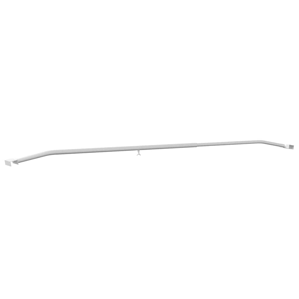 Soporte para lona para remolques 3 pcs Plateado 130-210 cm