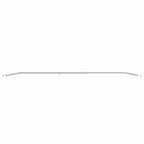 Soporte para lona para remolques 3 pcs Plateado 130-210 cm