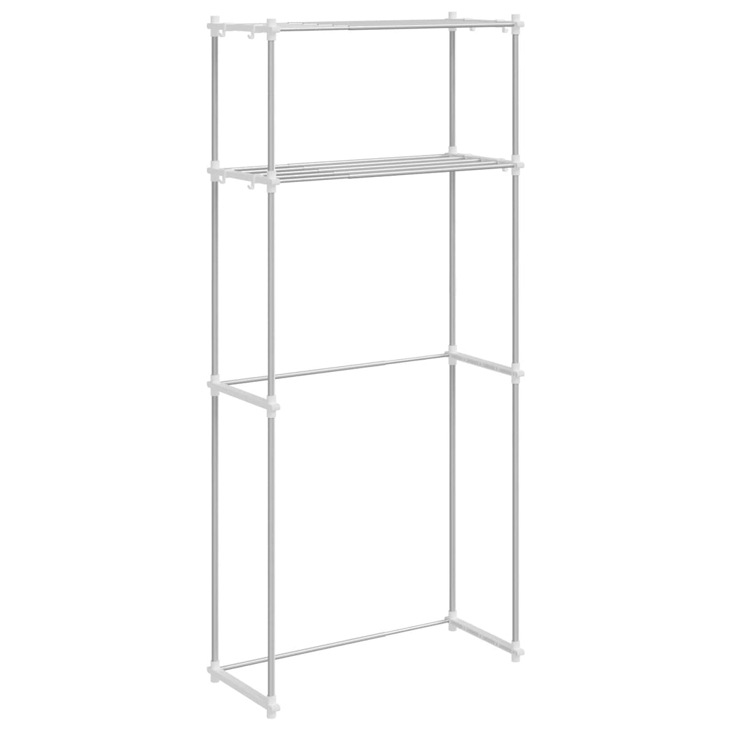 Estante para lavadora 70 x 27 x 136 cm Aluminio