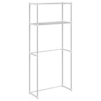 Estante para lavadora 70 x 27 x 136 cm Aluminio