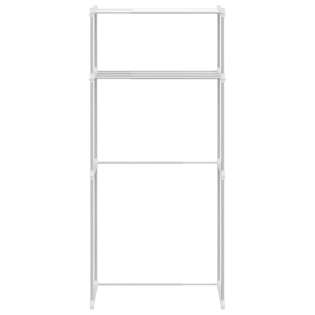 Estante para lavadora 70 x 27 x 136 cm Aluminio