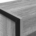 Estantería para libros 2 pcs Gris Sonoma 60 x 30 x 189,5 cm