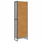 Estantería para libros 2 pcs Gris Sonoma 60 x 30 x 189,5 cm