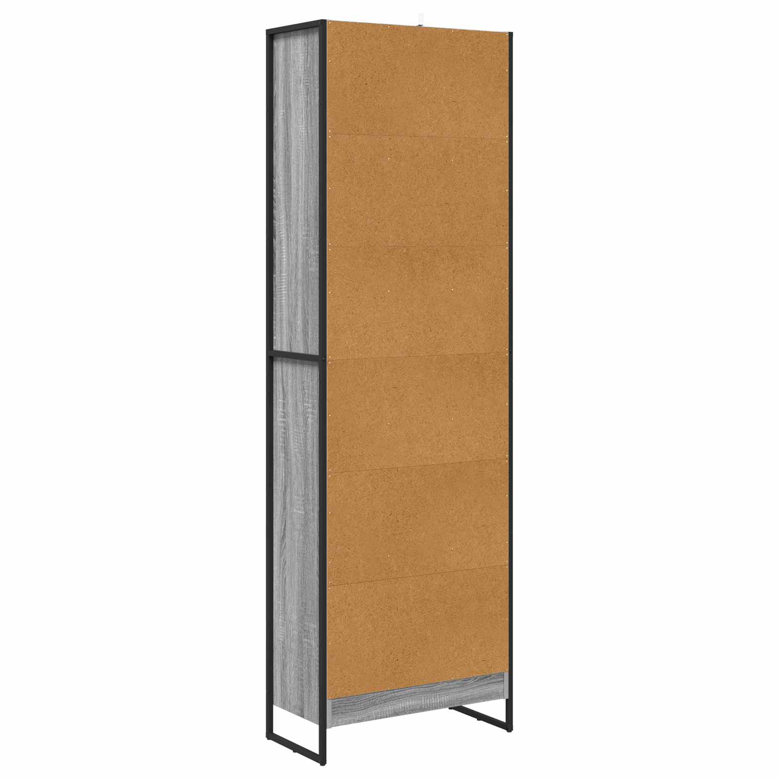 Estantería para libros 2 pcs Gris Sonoma 60 x 30 x 189,5 cm
