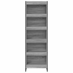 Estantería para libros 2 pcs Gris Sonoma 60 x 30 x 189,5 cm
