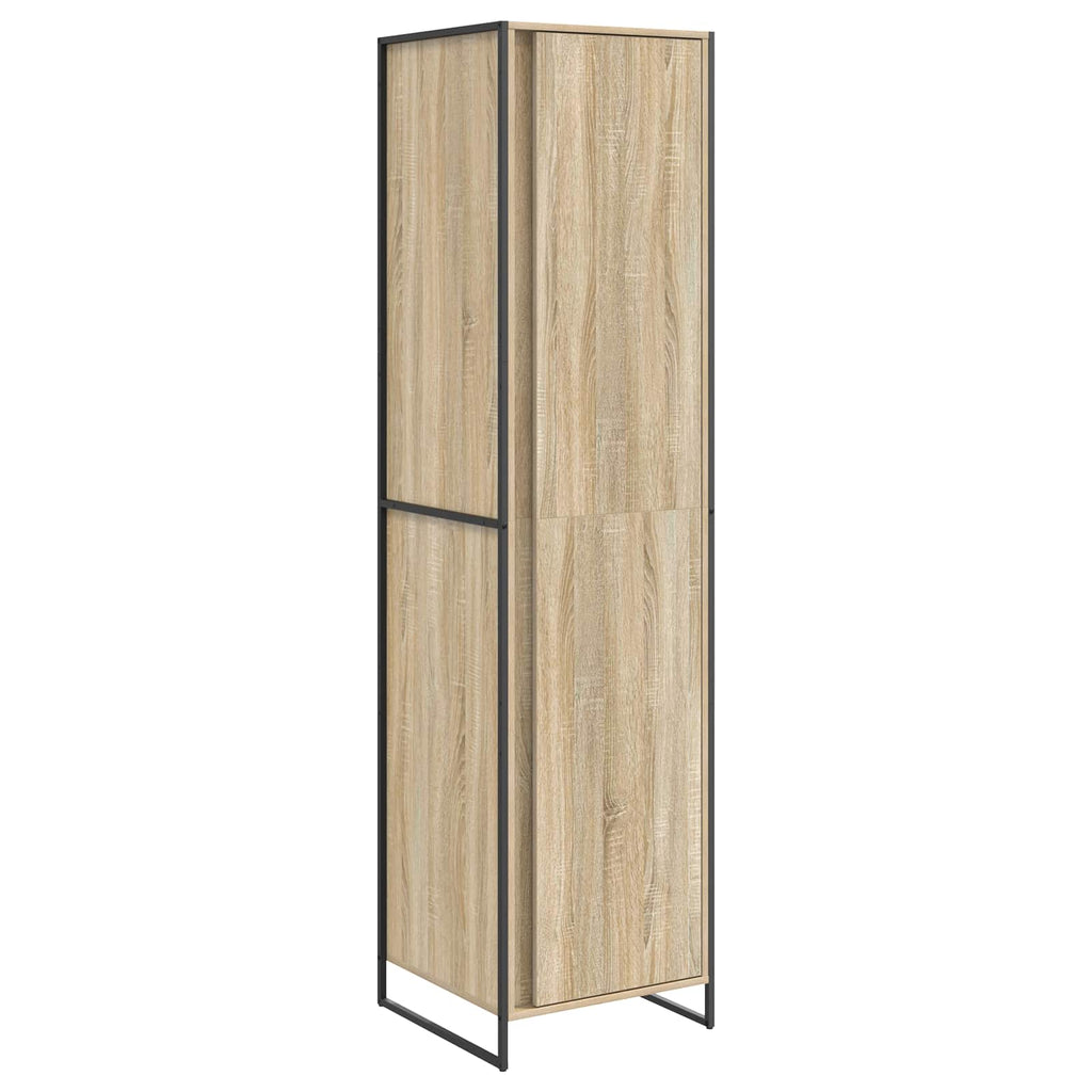 Armario con puerta Sonoma 50 x 50 x 200 cm Madera contrachapada