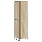 Armario con puerta Sonoma 50 x 50 x 200 cm Madera contrachapada