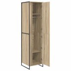 Armario con puerta Sonoma 50 x 50 x 200 cm Madera contrachapada