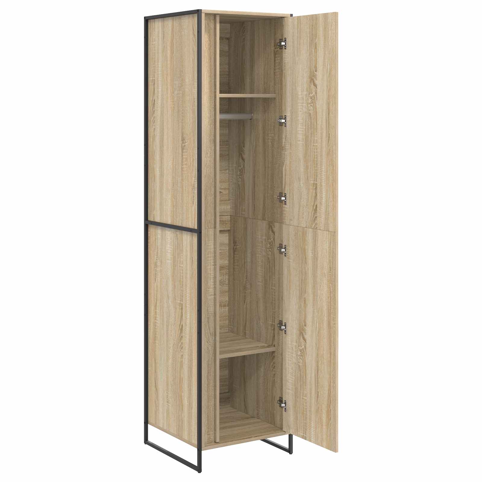 Armario con puerta Sonoma 50 x 50 x 200 cm Madera contrachapada
