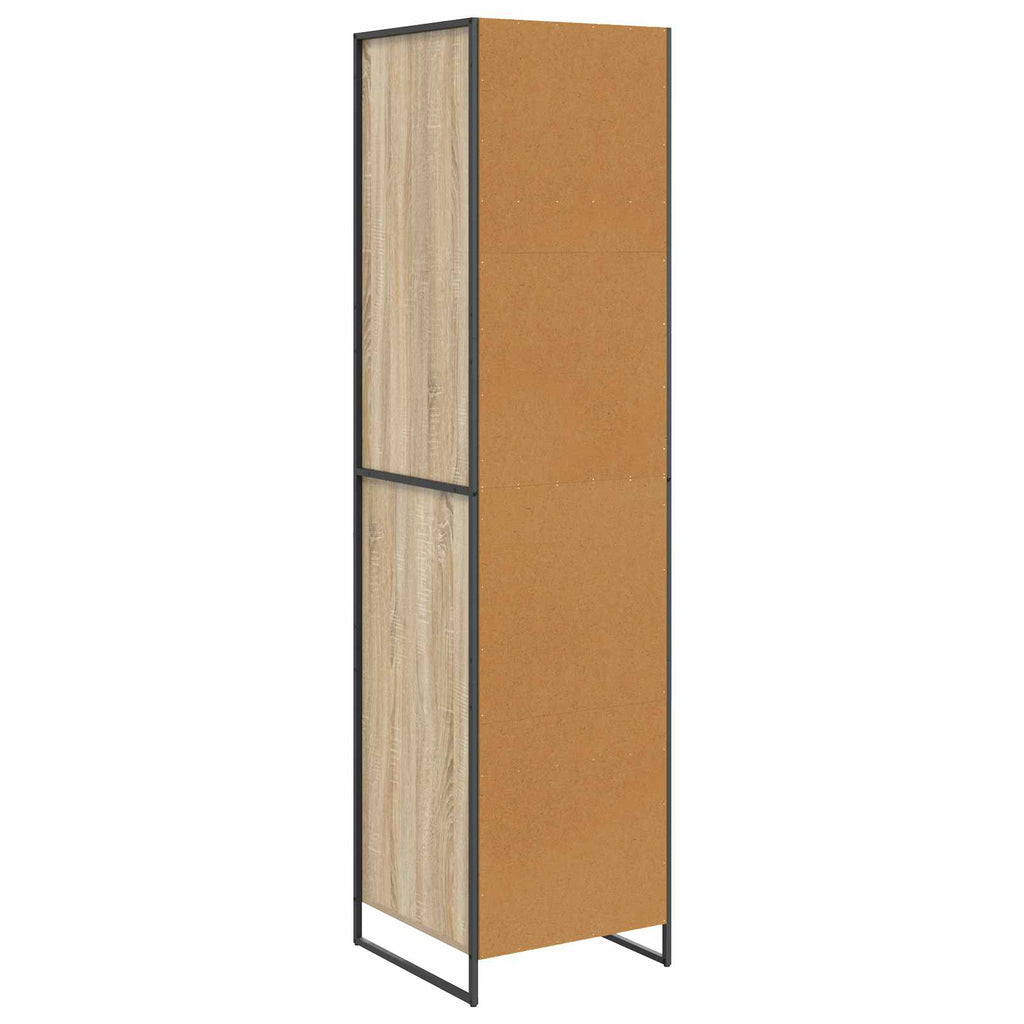 Armario con puerta Sonoma 50 x 50 x 200 cm Madera contrachapada