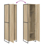 Armario con puerta Sonoma 50 x 50 x 200 cm Madera contrachapada