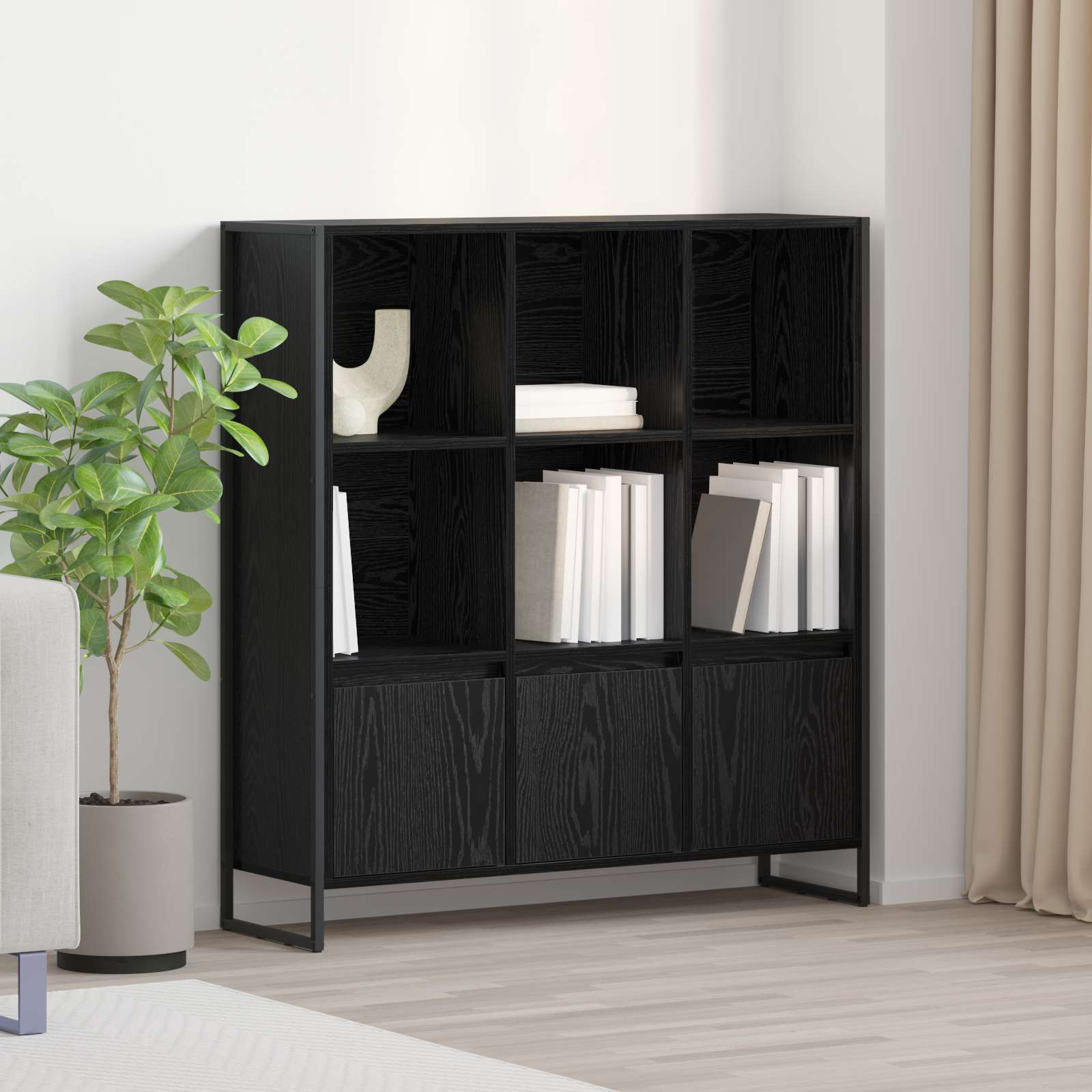 Estantería para libros 2 pcs Gris Sonoma 99,5 x 30 x 108 cm