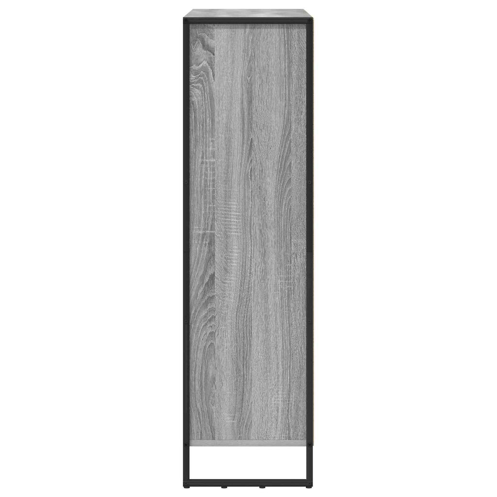 Estantería para libros 2 pcs Gris Sonoma 99,5 x 30 x 108 cm
