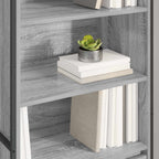 Gabinetes Altos Gris Sonoma 60 x 36 x 200 cm