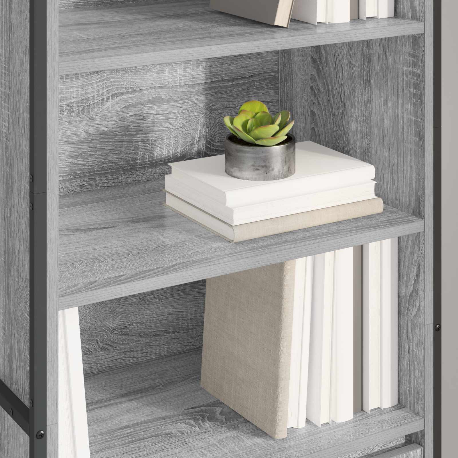 Gabinetes Altos Gris Sonoma 60 x 36 x 200 cm