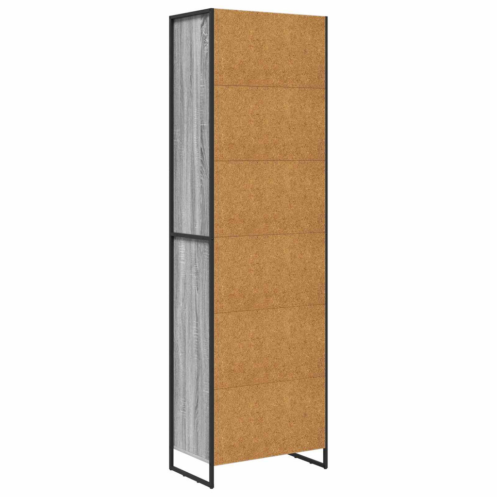 Gabinetes Altos Gris Sonoma 60 x 36 x 200 cm