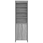 Gabinetes Altos Gris Sonoma 60 x 36 x 200 cm