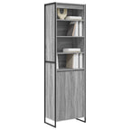 Gabinetes Altos Gris Sonoma 60 x 36 x 200 cm