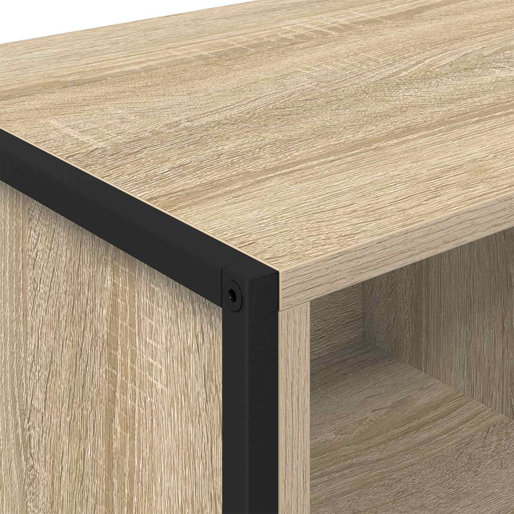 Vitrina 2 pcs Sonoma 81 x 36 x 150.5 cm Madera contrachapada