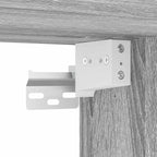 Juego de muebles de baño Gris Sonoma Madera de ingeniería