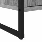 Juego de muebles de baño Gris Sonoma Madera de ingeniería