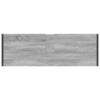 Juego de muebles de baño Gris Sonoma Madera de ingeniería