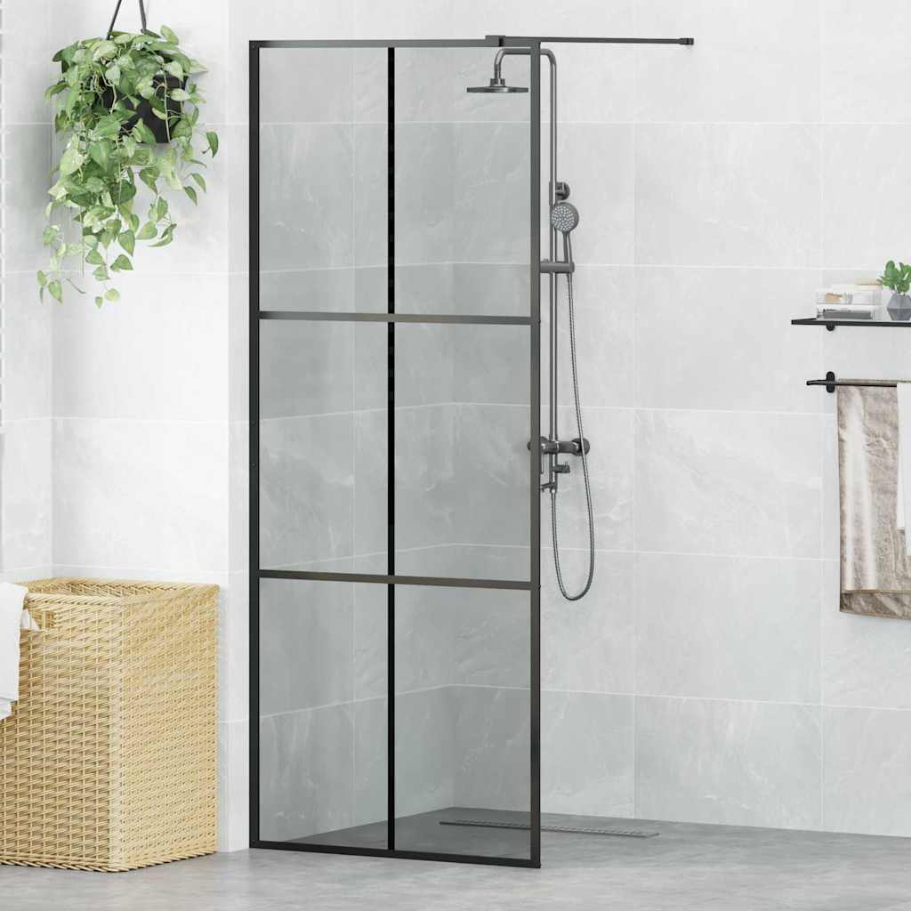 Pared de Ducha Walk-in Dorado 115 x 195 cm vidrio templado