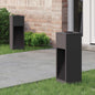 Solar LED Path Light 2 pcs Cold-rolled steel