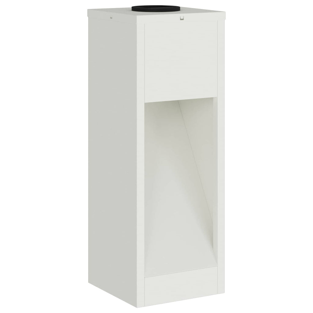 Luz de Sendero LED Solar 2 pcs Acero laminado en frío