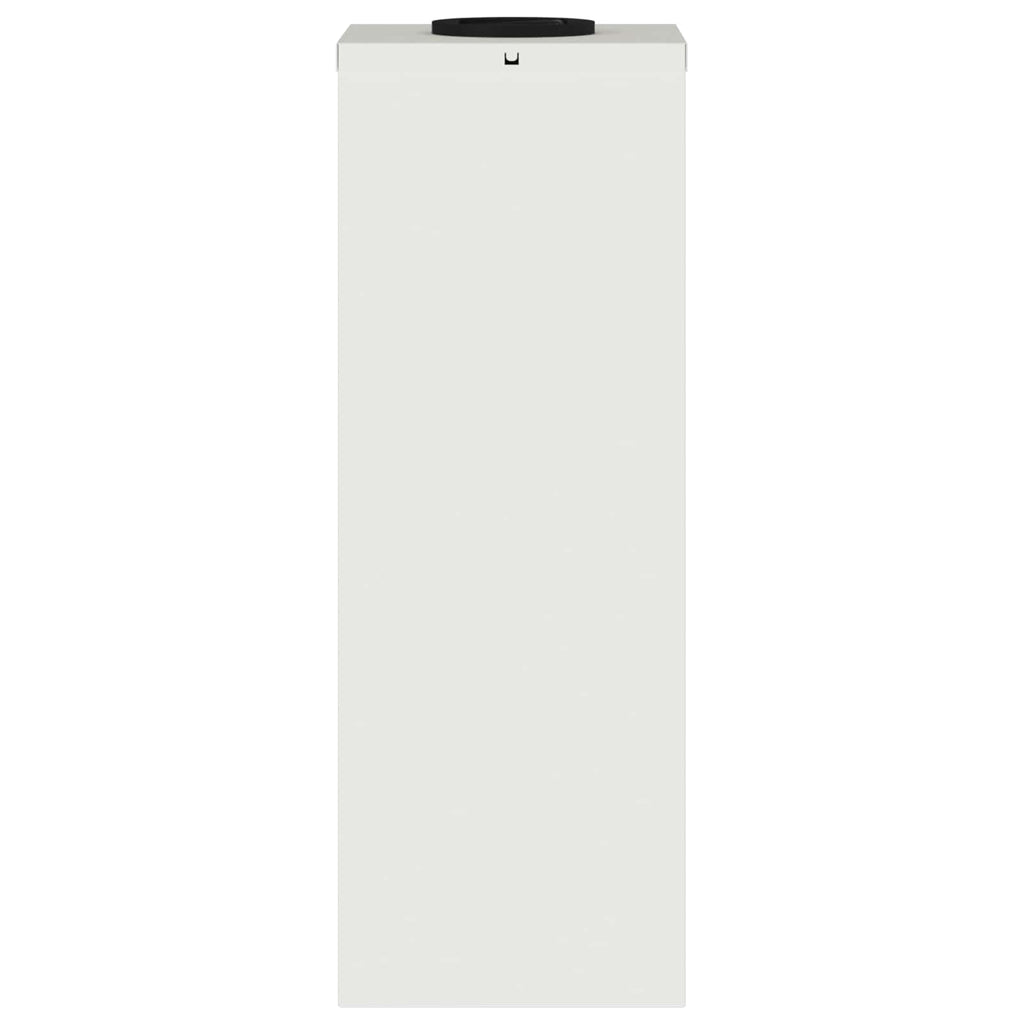 Luz de Sendero LED Solar 2 pcs Acero laminado en frío