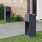 Solar LED Path Light 2 pcs Cold-rolled steel