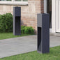 Solar LED Path Light 2 pcs Cold-rolled steel