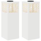 Luz de camino LED solar 2 pcs Acero laminado en frío