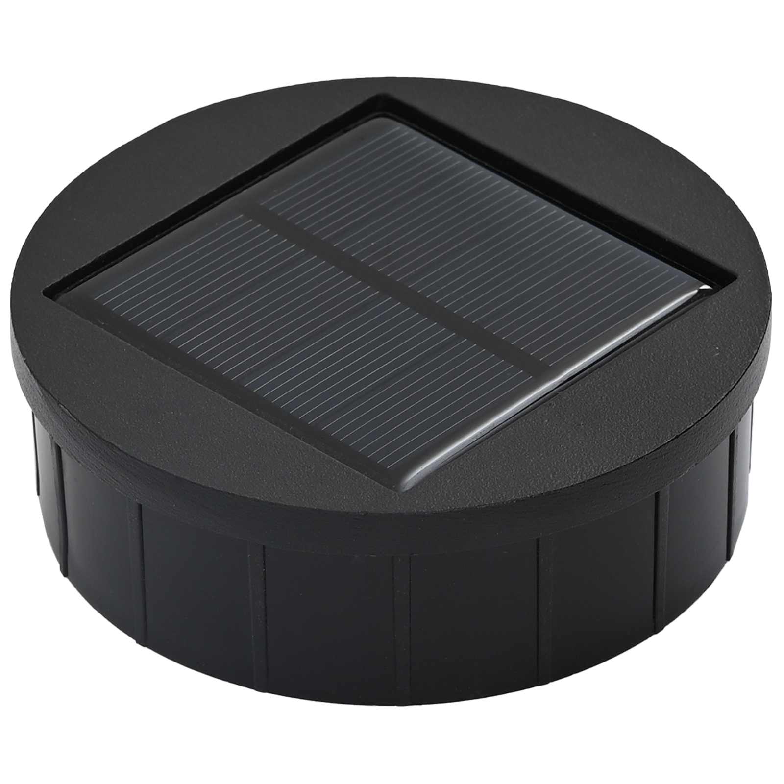 Luz de camino LED solar 2 pcs Acero laminado en frío
