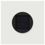 Luz de camino LED solar 2 pcs Acero laminado en frío