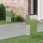 Luz de camino LED solar 2 pcs Acero laminado en frío
