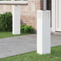 Luz de camino LED solar 2 pcs Acero laminado en frío