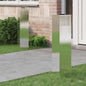 Luz de camino LED solar 2 pcs Acero laminado en frío