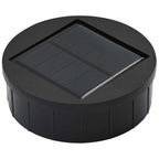 Luz de camino LED solar 2 pcs Acero laminado en frío