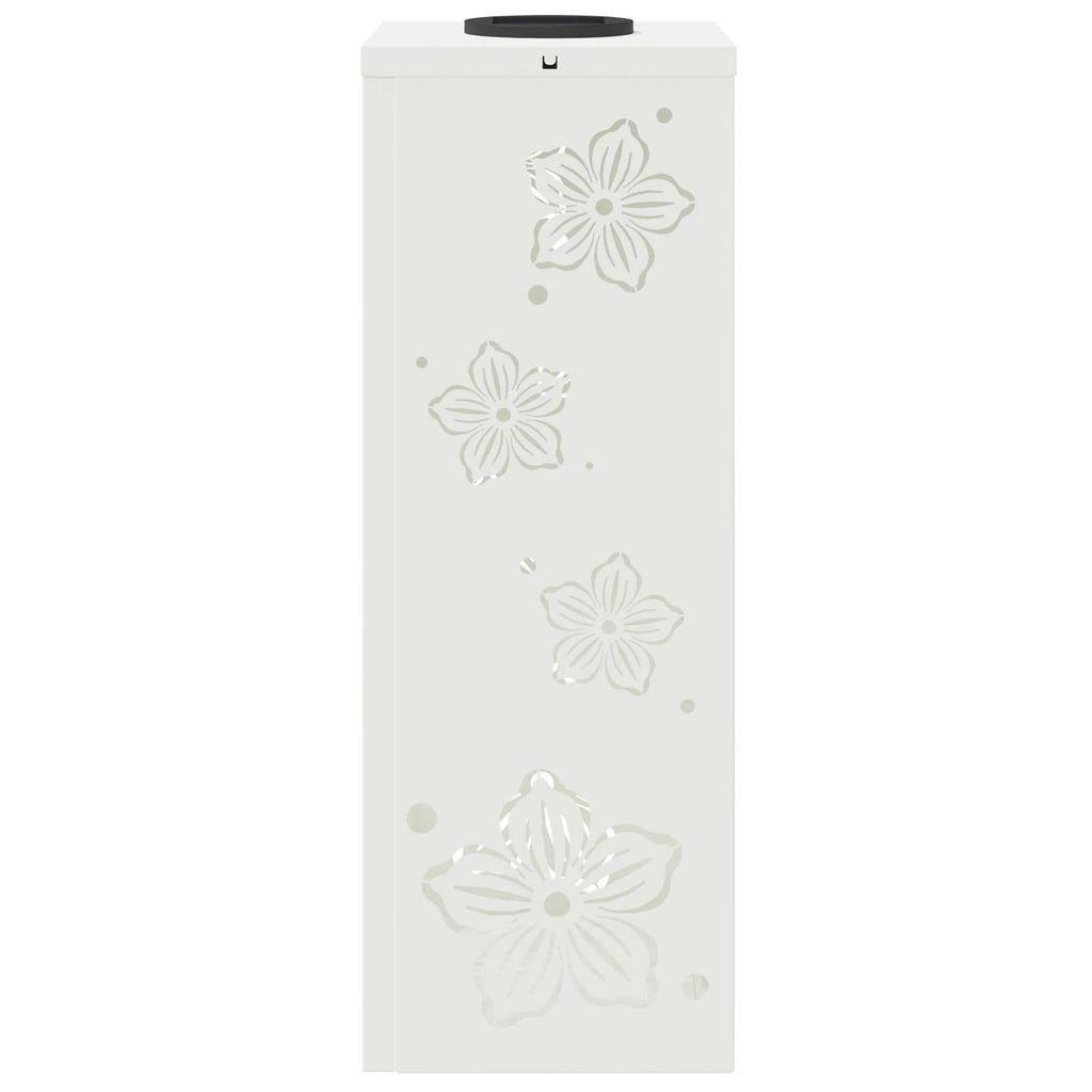 Luz de camino LED solar 2 pcs Acero laminado en frío