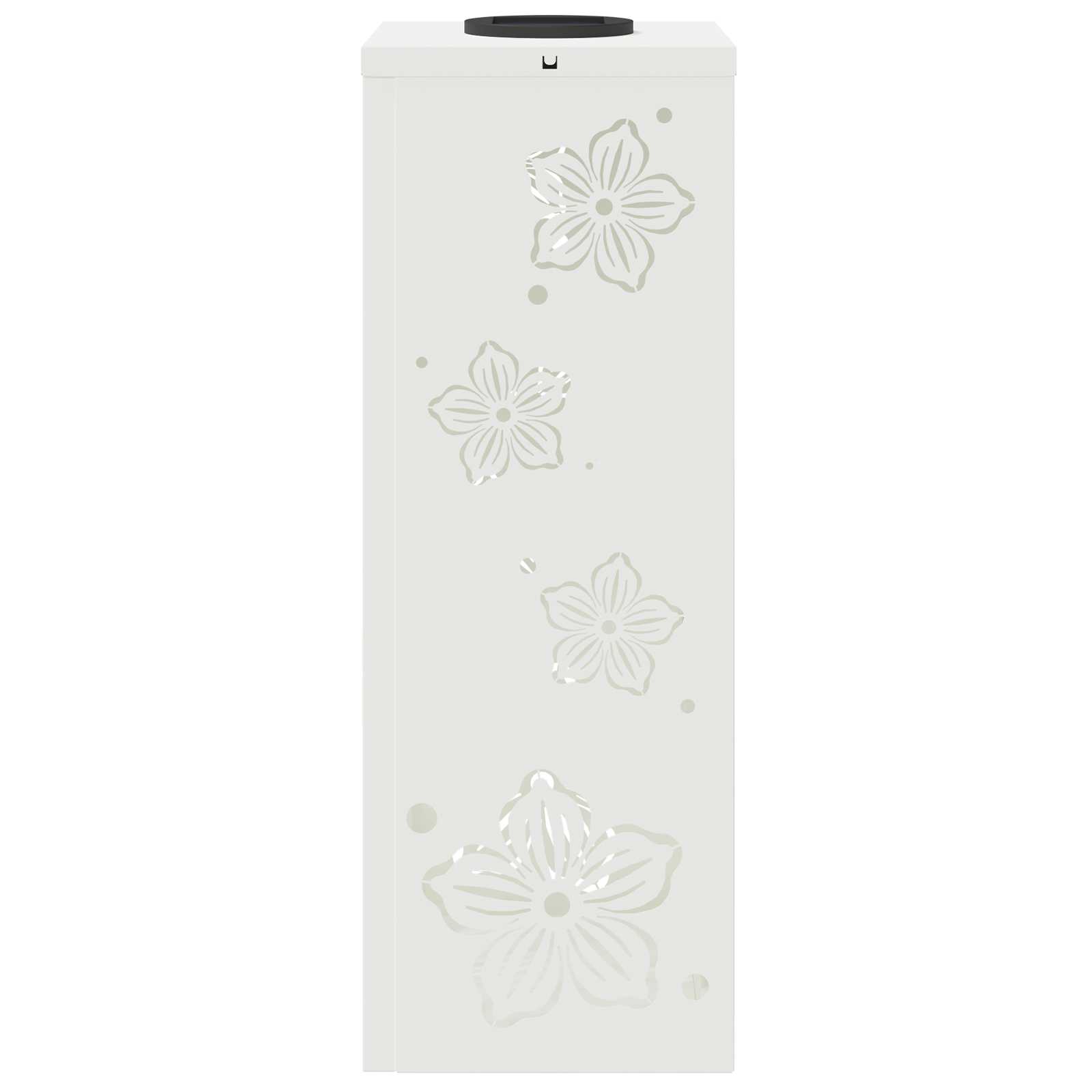 Luz de camino LED solar 2 pcs Acero laminado en frío