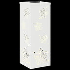 Luz de camino LED solar 2 pcs Acero laminado en frío