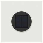 Luz de camino LED solar 2 pcs Acero laminado en frío